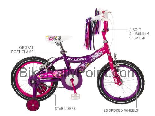 Raleigh Starz 16 fiche technique et avis